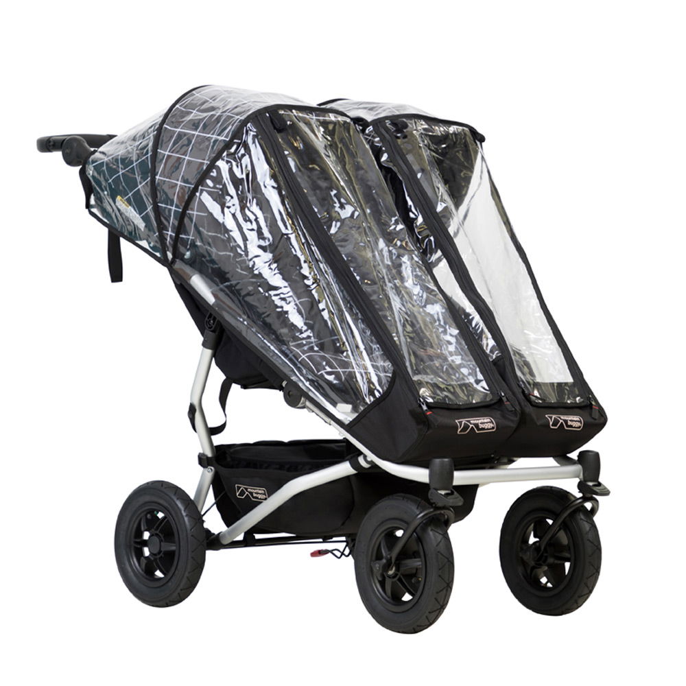 Mountain BuggyMountain Buggy   Duet V3 Regenschutz Single
