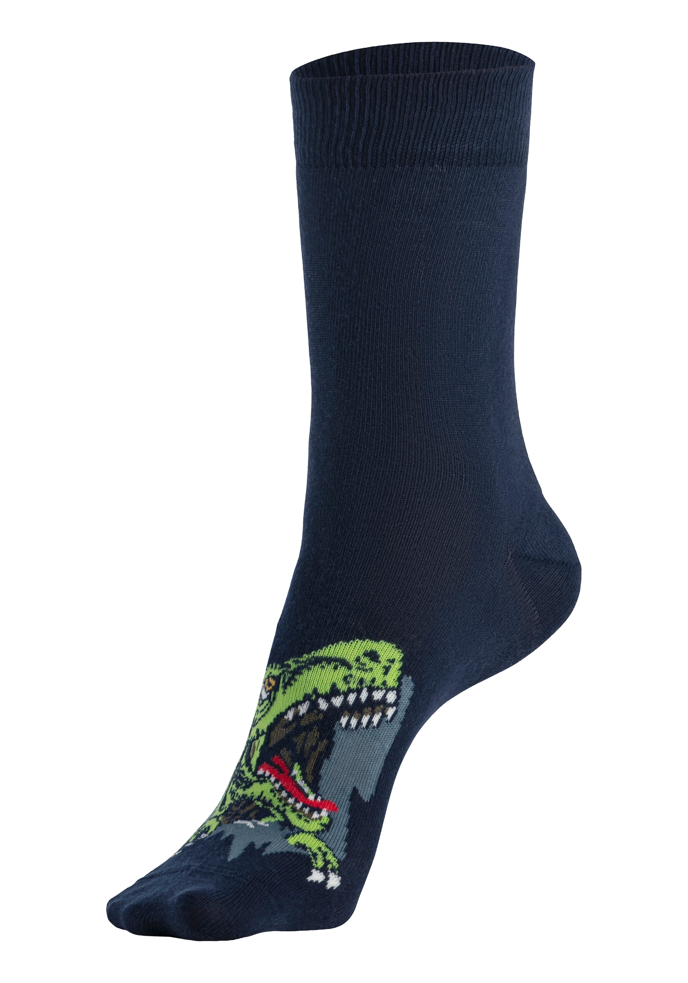 H.I.S Socken Packung, 5 Paar tlg. mit Dinosauriermotiven