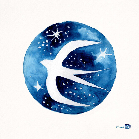 Aloha Zen Swallow Flying