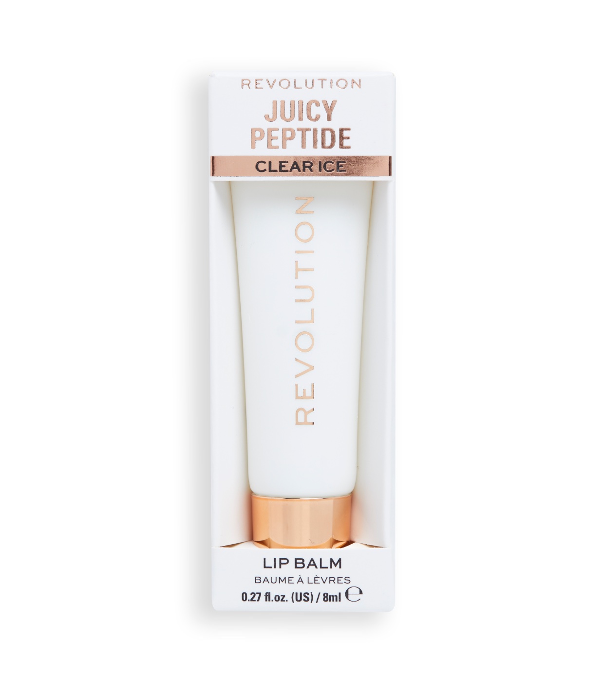 Revolution - Bálsamo labial Juicy Peptide - Clear Ice