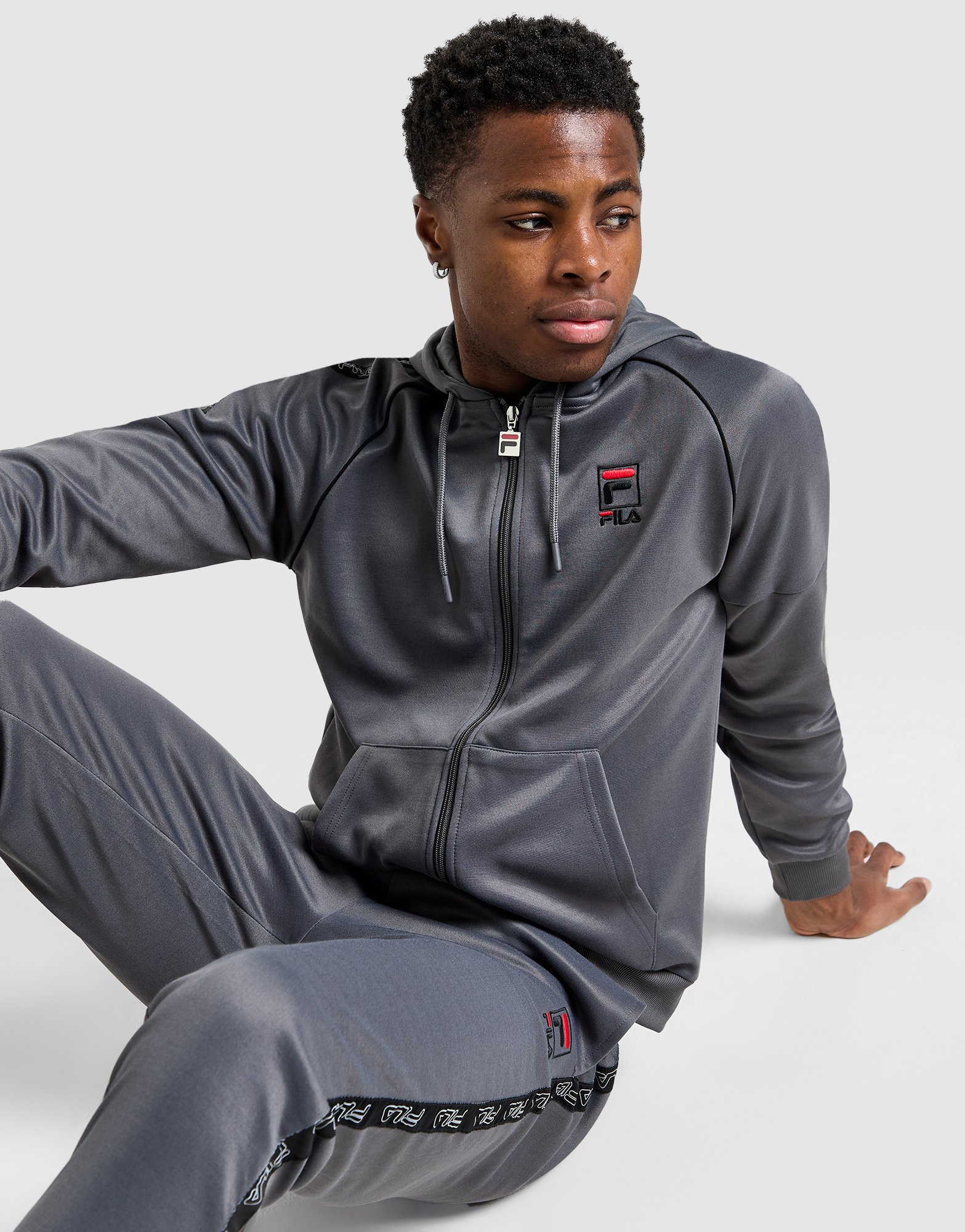 Fila Sweat à Capuche Zippé Deon Tape Homme