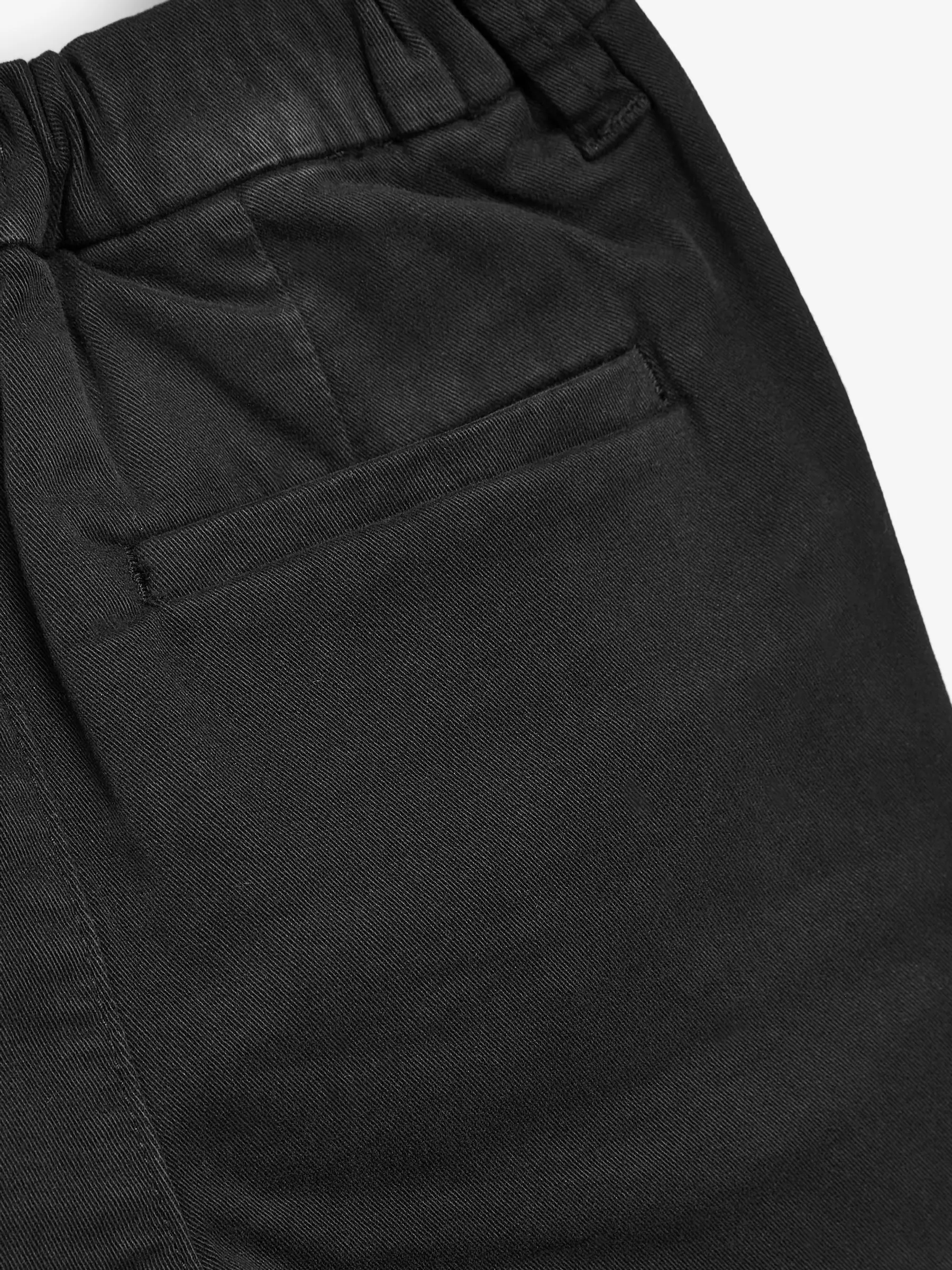 Zwart - Stretch Chino Broek (3mnd-7jr)
