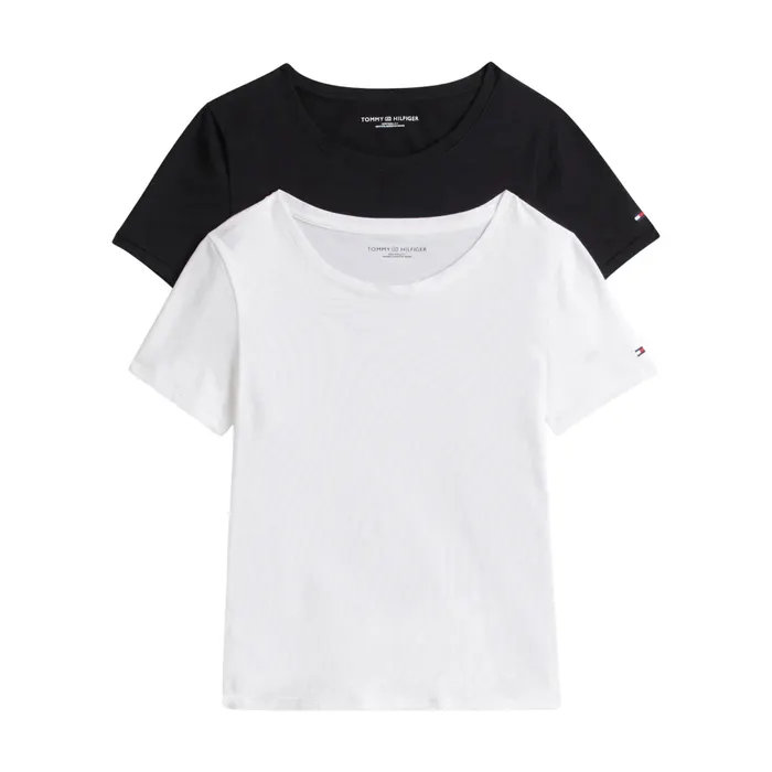 Tommy Hilfiger Flag Shirts Dames (2-pack)