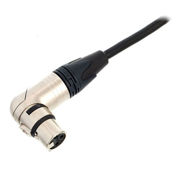 pro snake XLR Patch Angled/Angled 0.5m