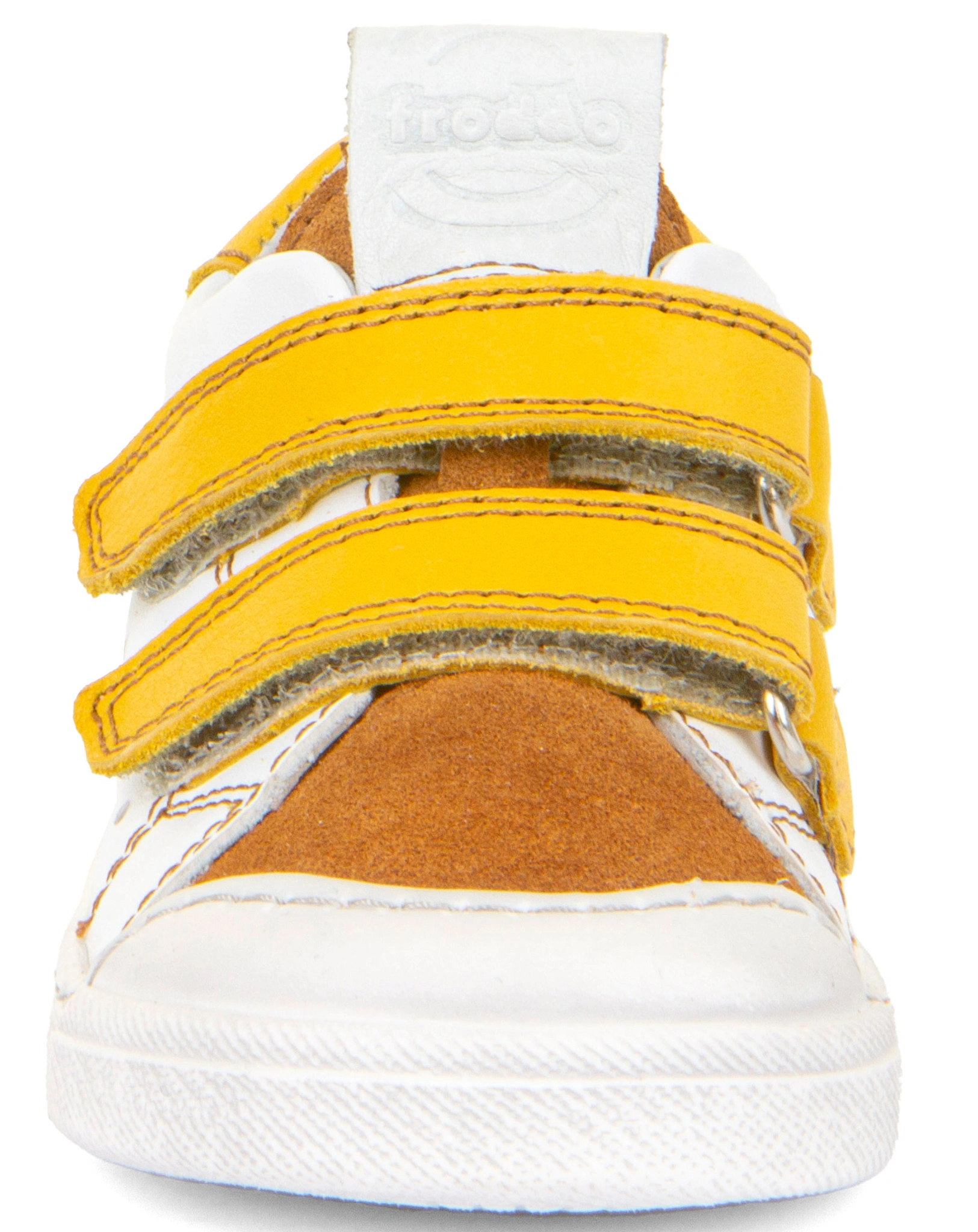 Klett-Halbschuhe ROSARIO RECYCLED in white/cognac