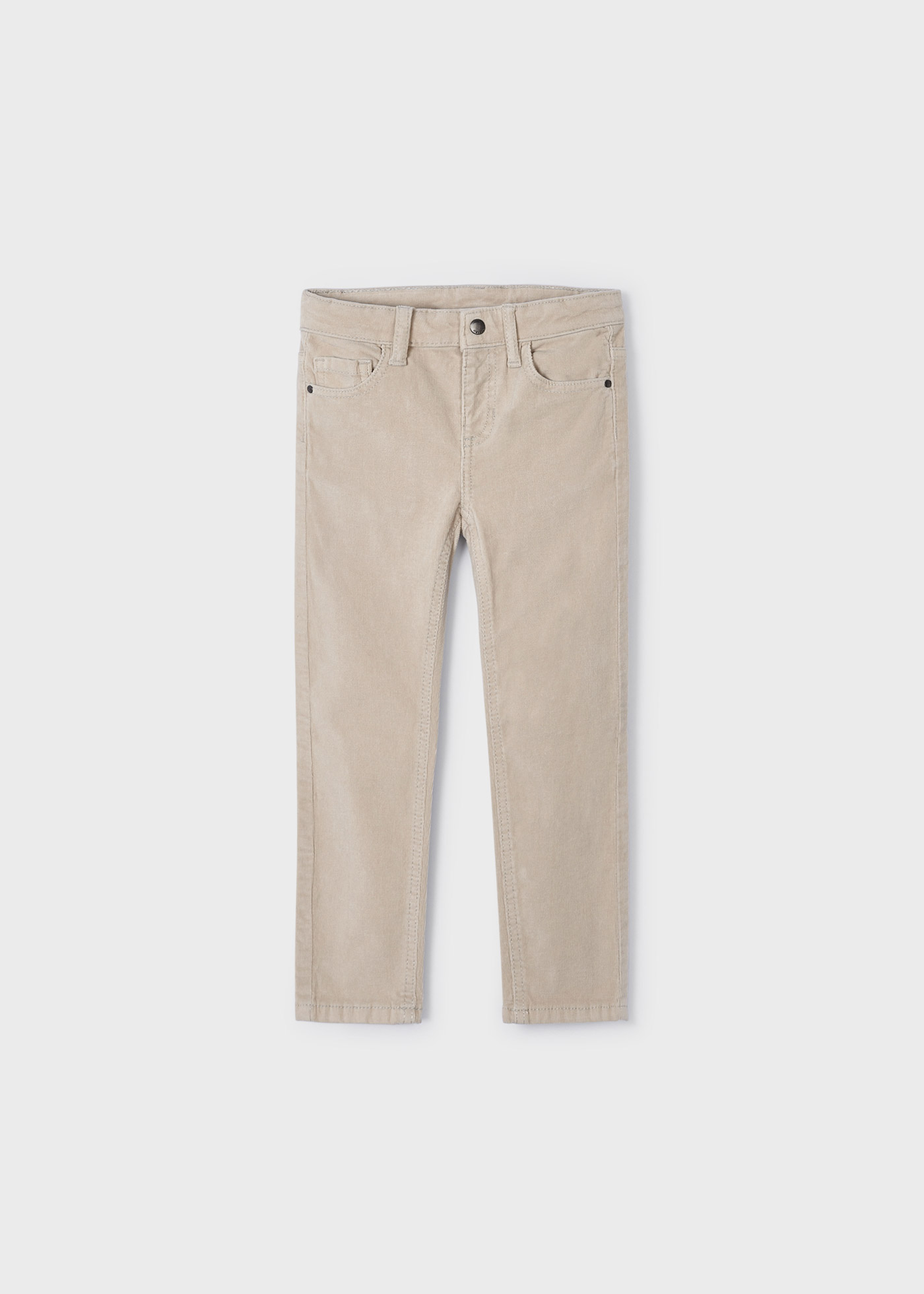 Calças de veludo cotelê slim fit Better Cotton para meninos