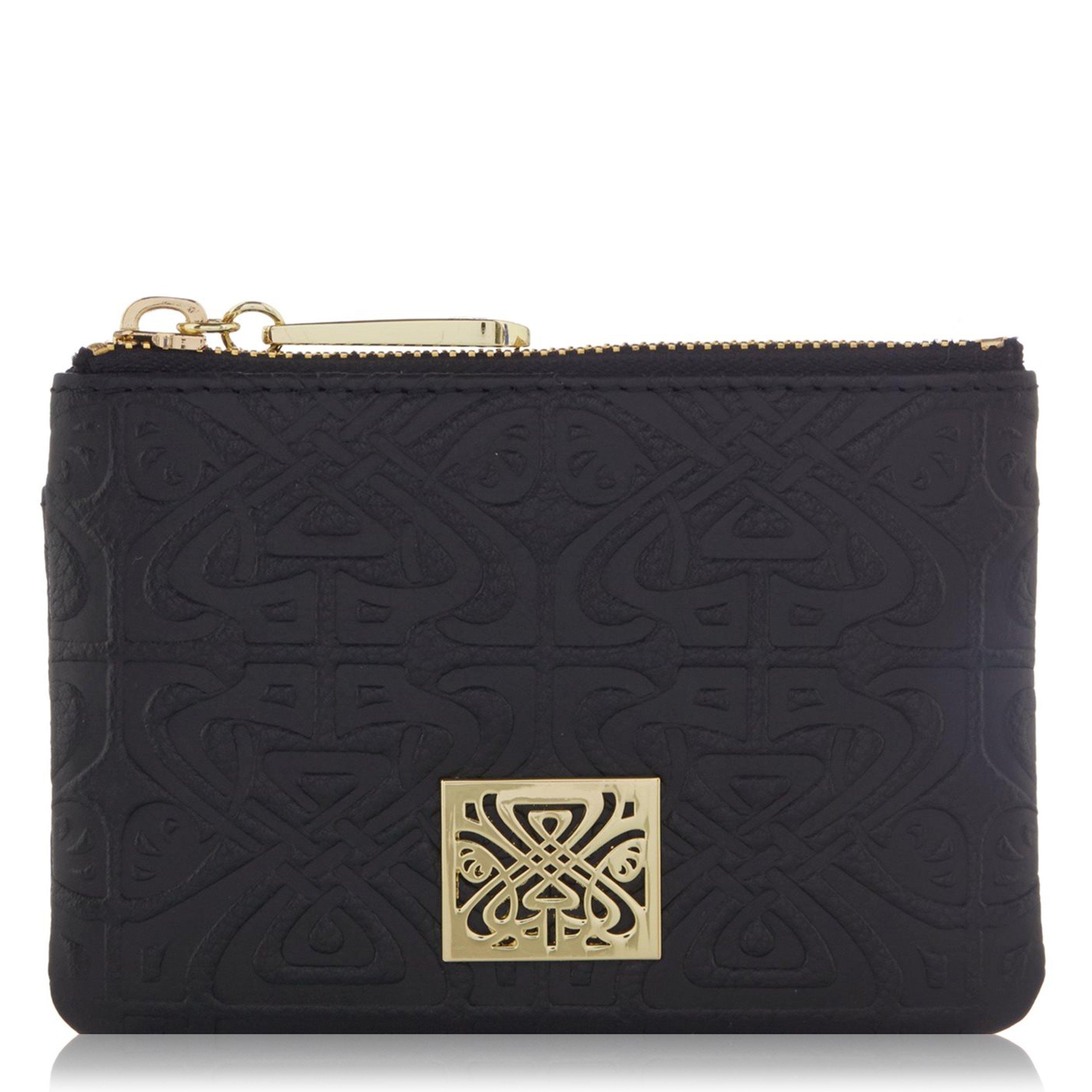 Biba Leather Embossed Coin Purse