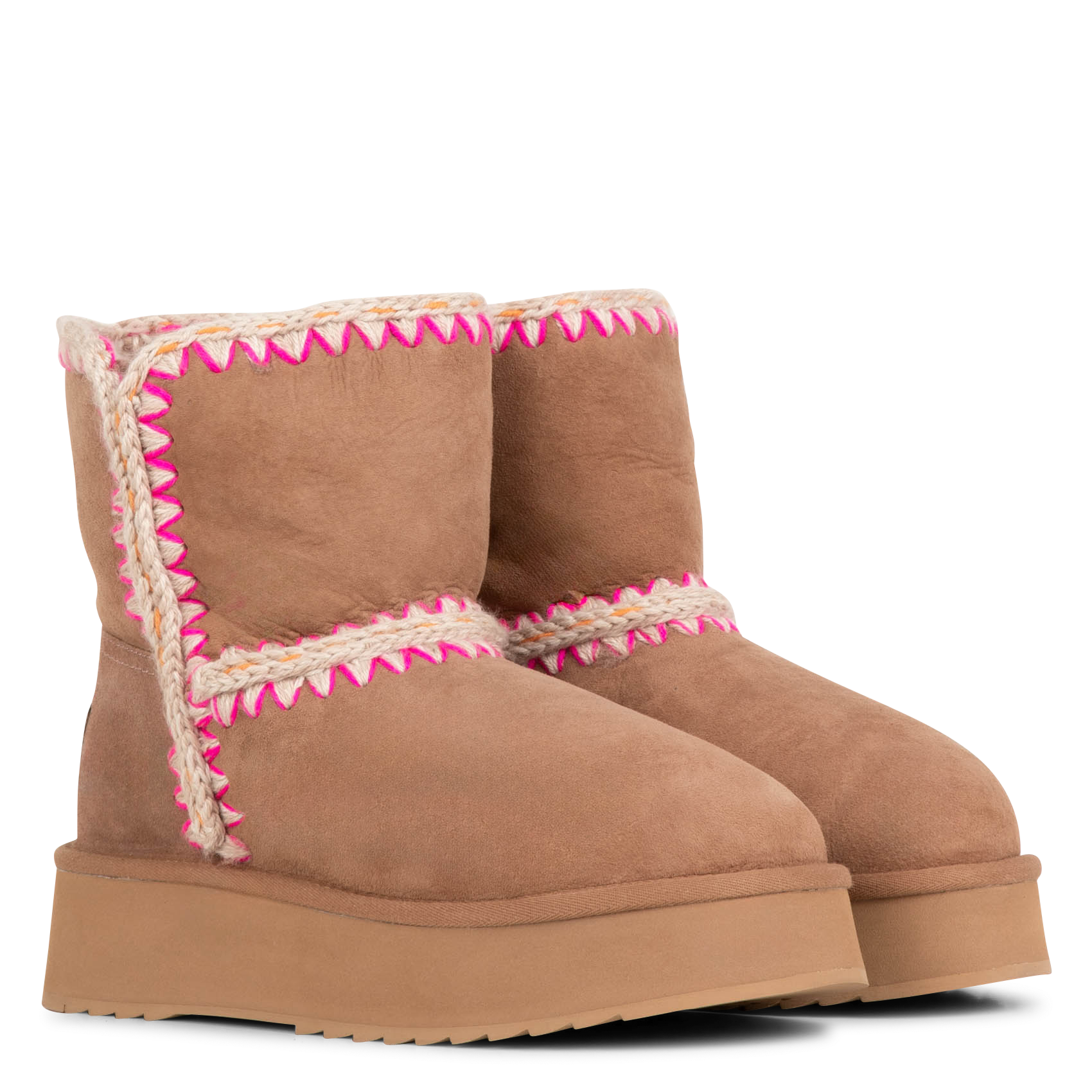NORFLOK BOOT - Boots à plateforme en cuir| Marron