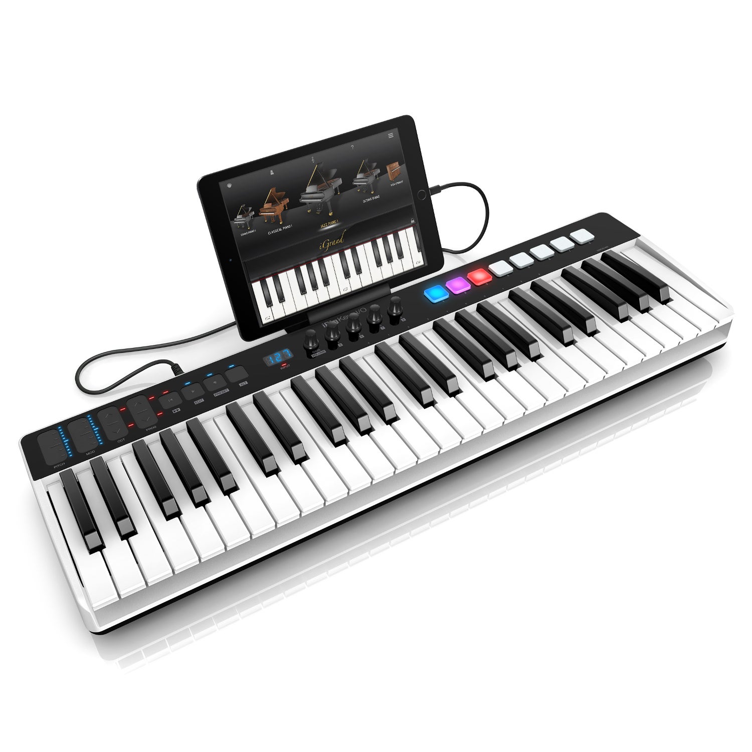IK Multimedia iRig Keys I/O 49 MIDI-keyboard met audio-interface