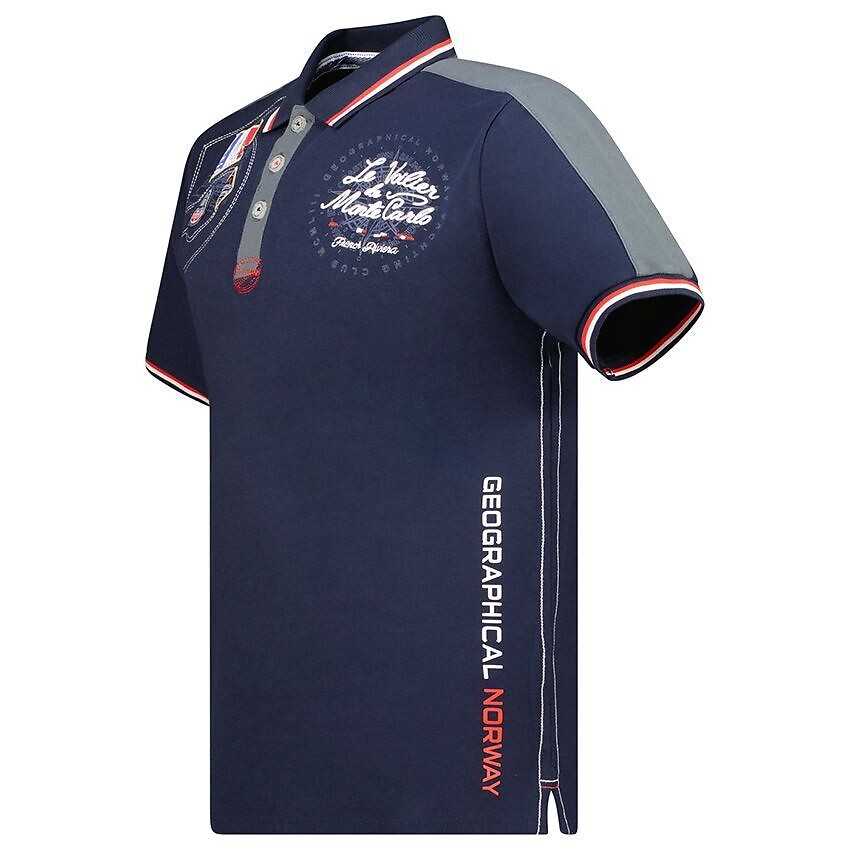 NORUEGA GEOGRÁFICA<br>Camisa polo de manga curta Kalvin