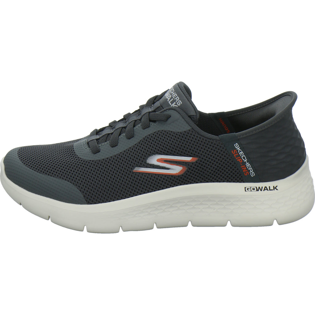 Skechers Sneaker Herren Go Walk Slip Ins Anthrazit