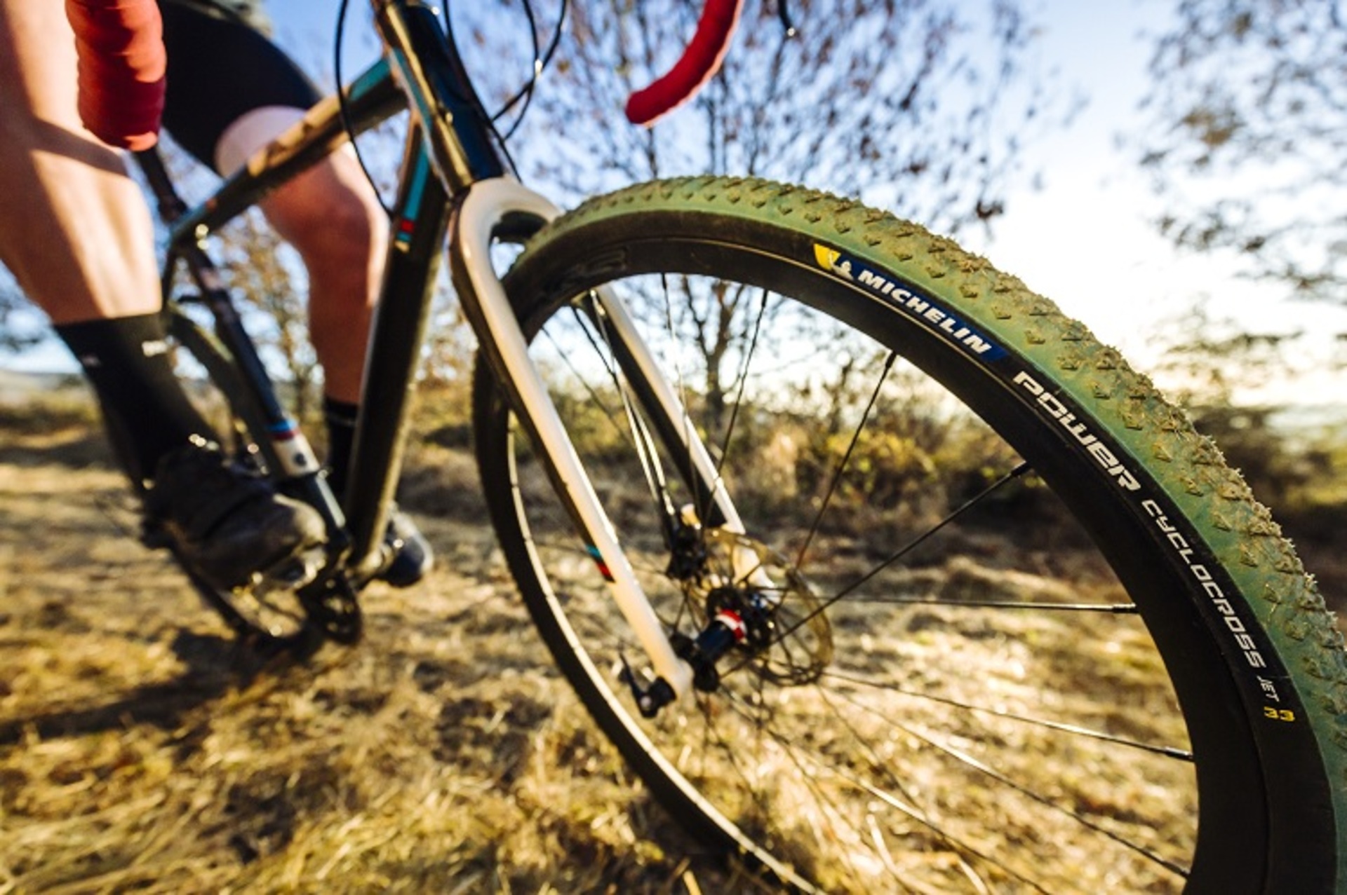 Michelin Power Jet CycloCross TLR Vouwband Groen/Zwart