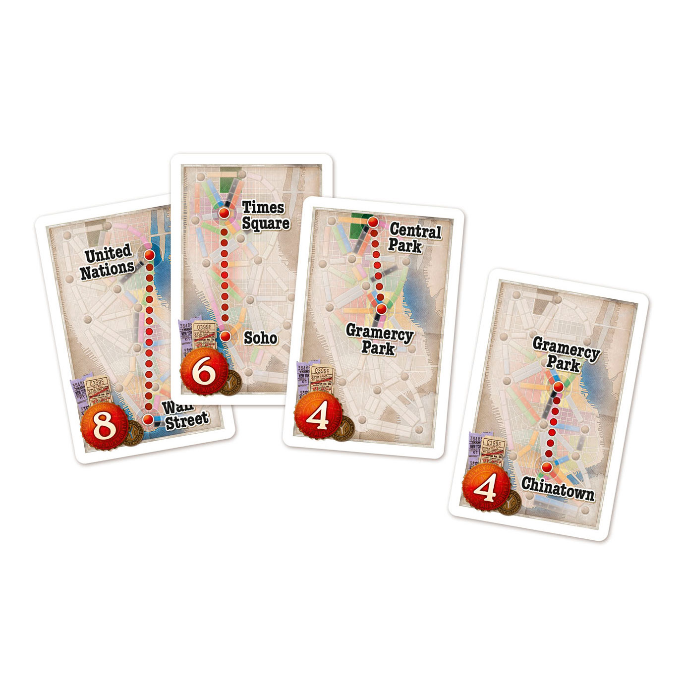 Ticket to Ride New York Bordspel