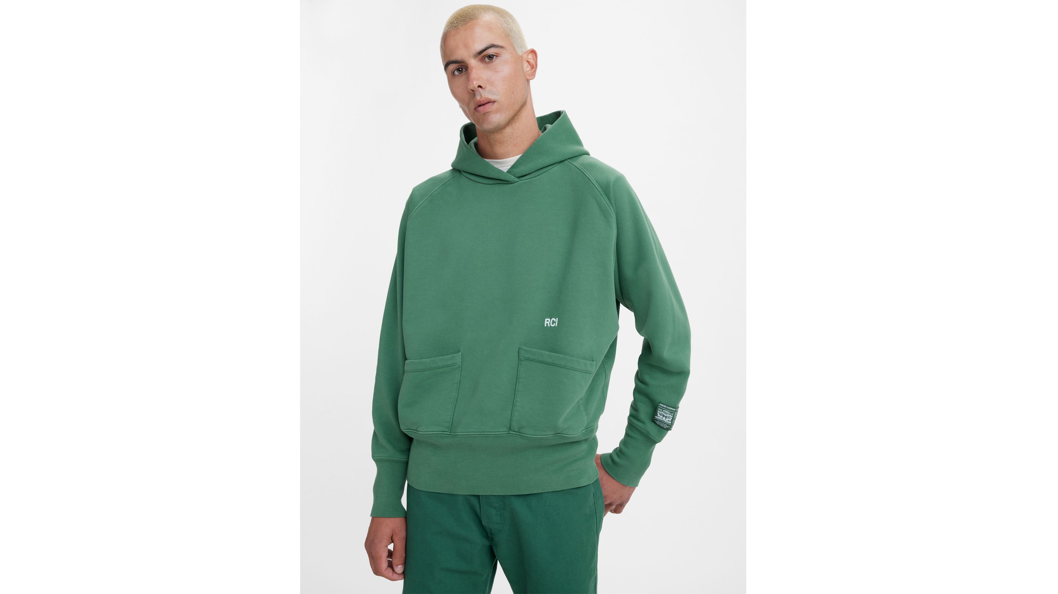 Sweat à capuche graphique Homme Levi's® x Reese Cooper® - Green - Vert