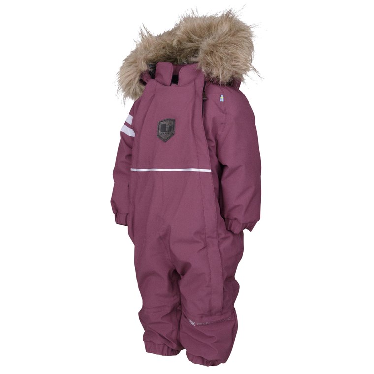 Lindberg Colden Winter Baby Overall Dry Rose
