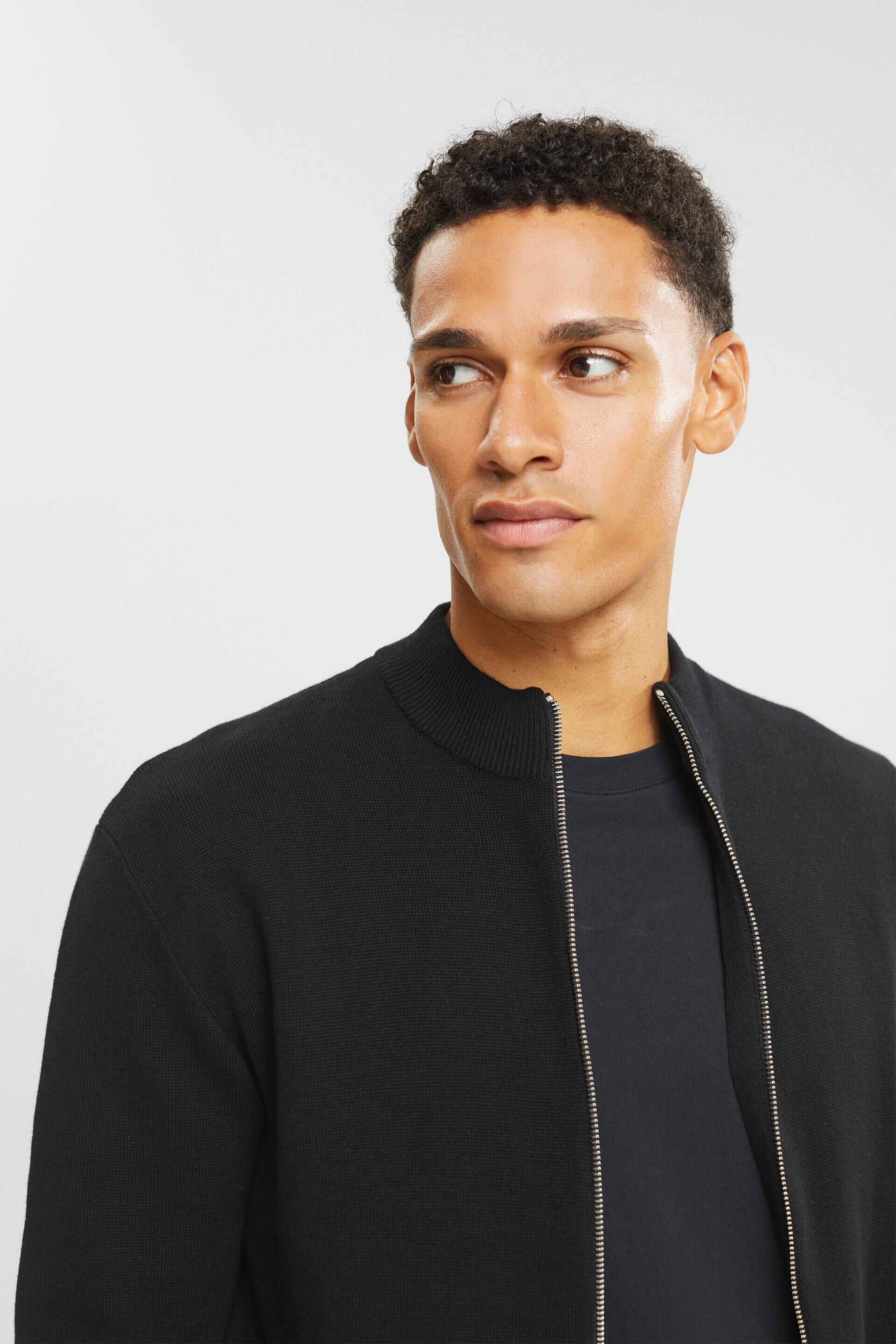 Cardigan zippé