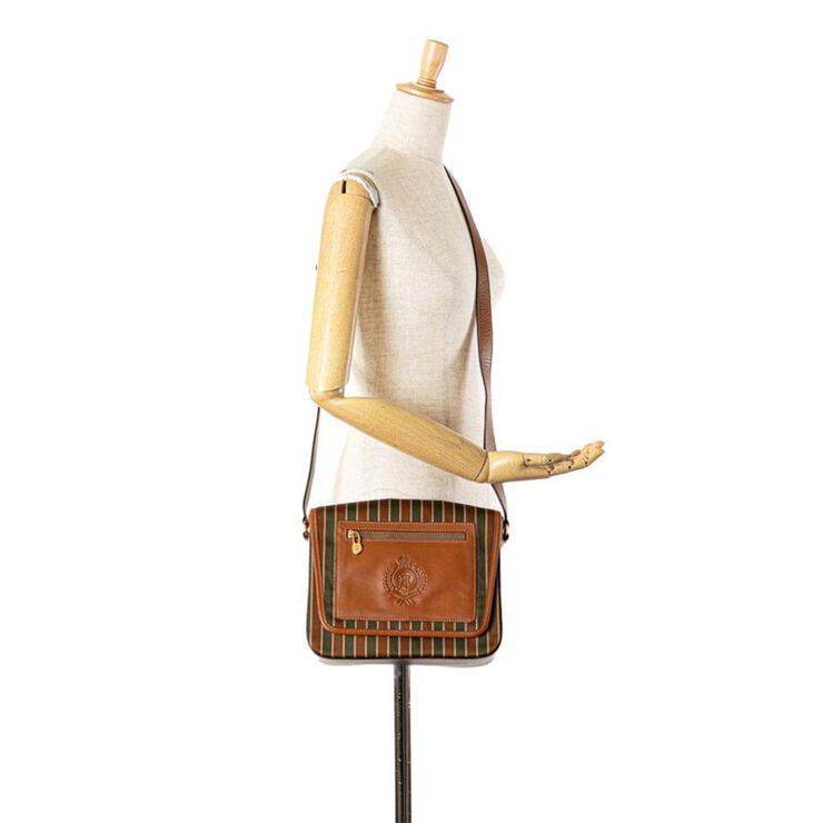 Celine Vintage Celine Crossbody Bag Brown
