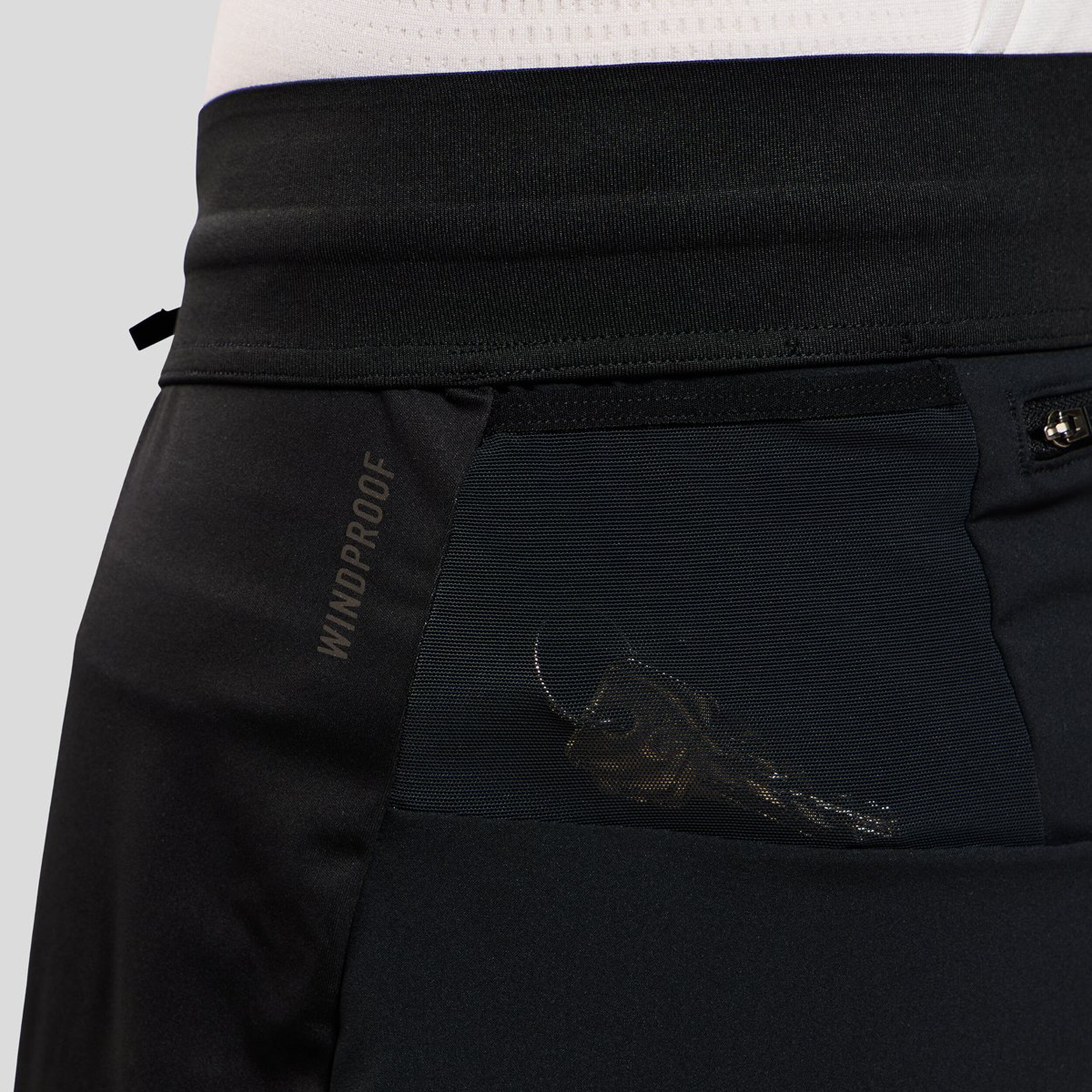 Odlo Zeroweight Warm Collant De Running Hommes - Noir
