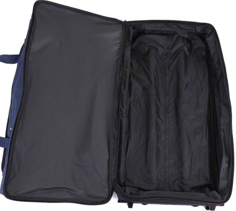 Travelite Basics Active Wieltas 55 cm Navy-Orange Expandable