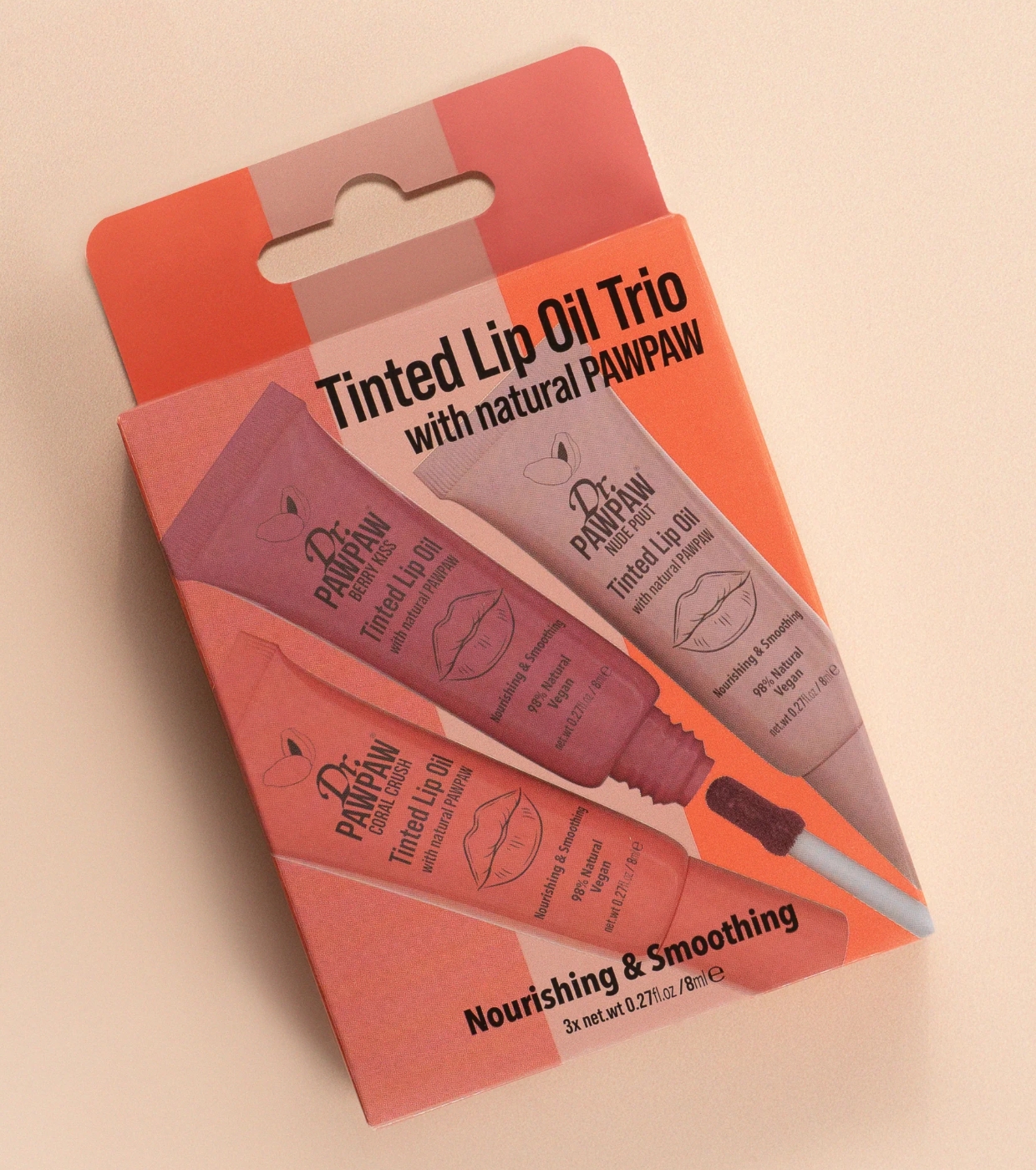 Dra. Paw Paw - Trio de Tinturas Labiais