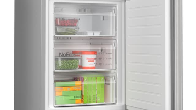 Bosch Serie 4 kølefryseskab KGN392LDF (inox-look)