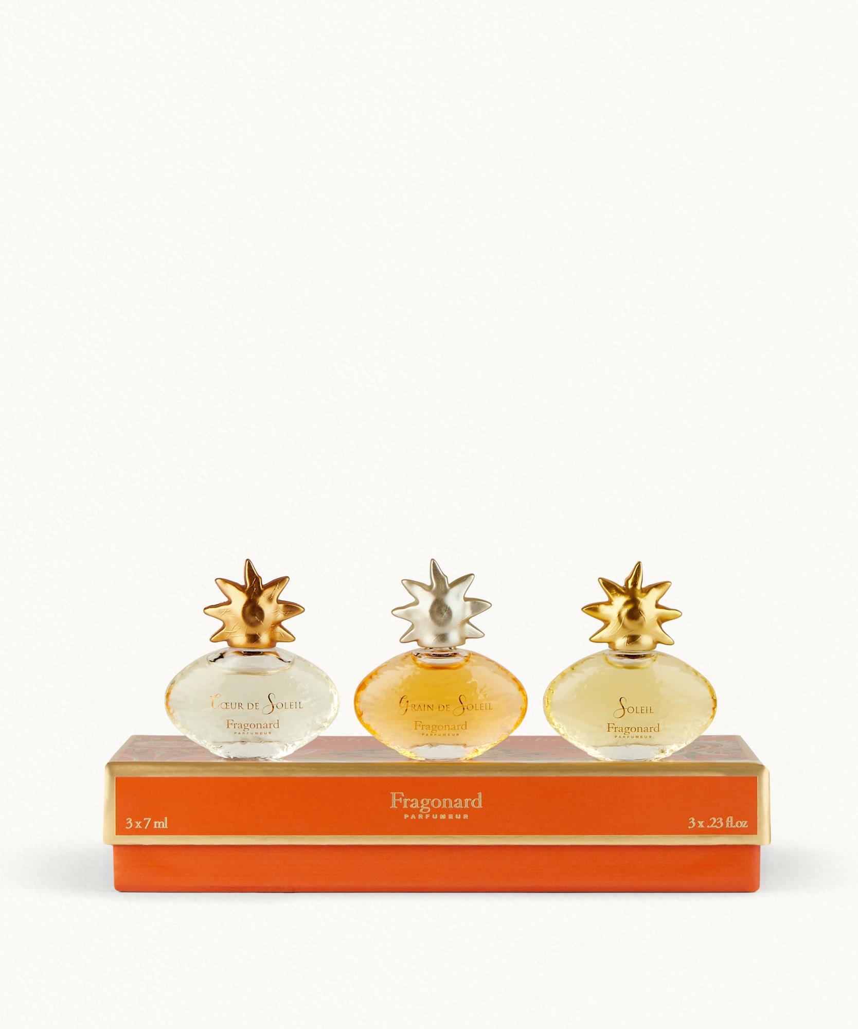 Coffret Soleil de collection  3 miniatures - 3x7 ml