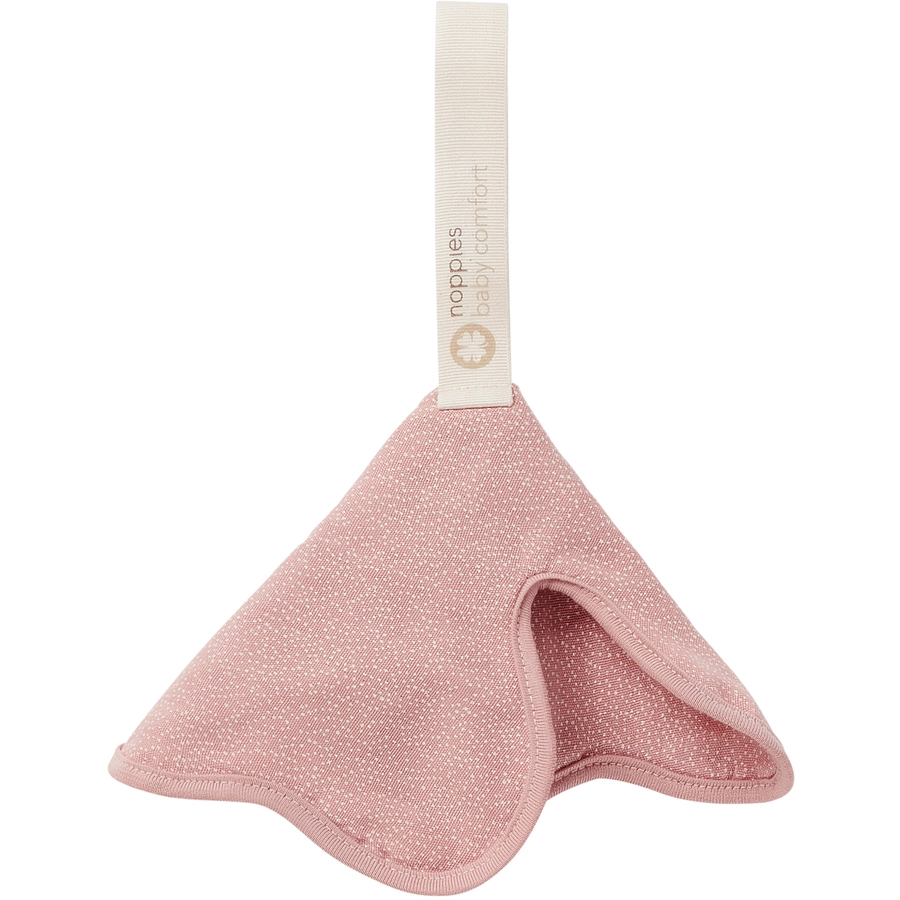 Noppies Schnullertuch Tiny Dot Ø27 cm Misty Rose
