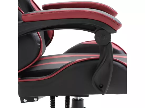 Chaise de jeu Rouge bordeaux Similicuir
