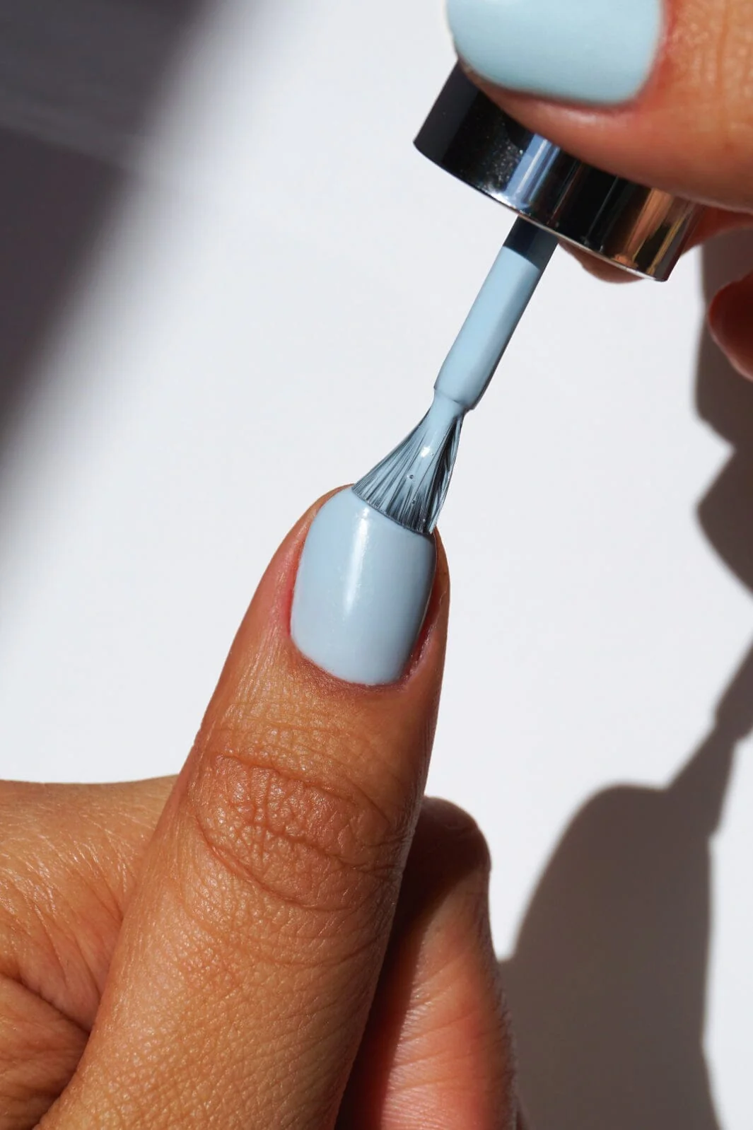 Le Mini Macaron Neglelak Gel bleu ciel