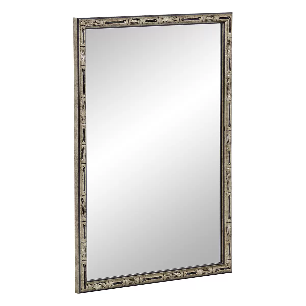 Spiegel Lubny II schwarz,silber,transparent