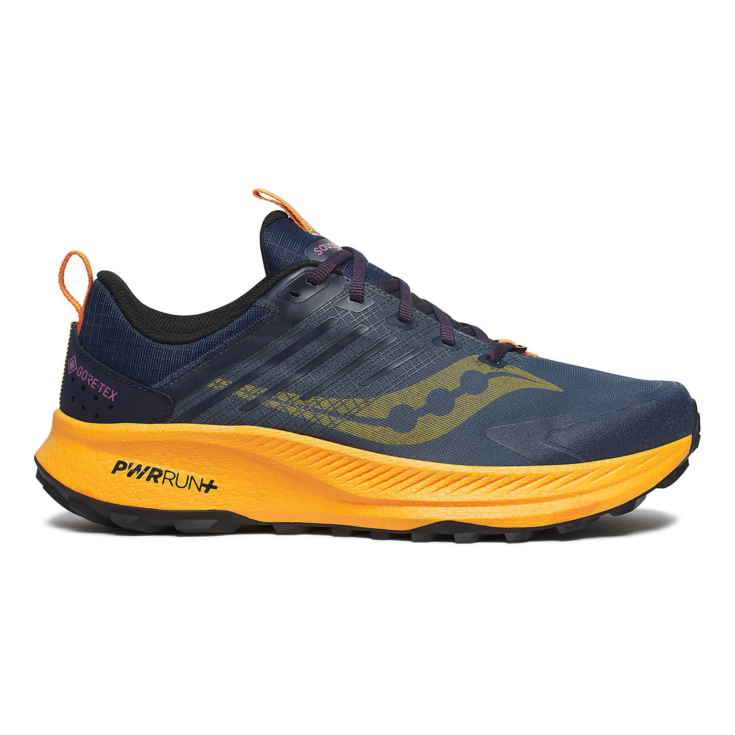 Saucony Ride TR2 GTX Chaussure Trail Femmes - Bleu Gris, Berry