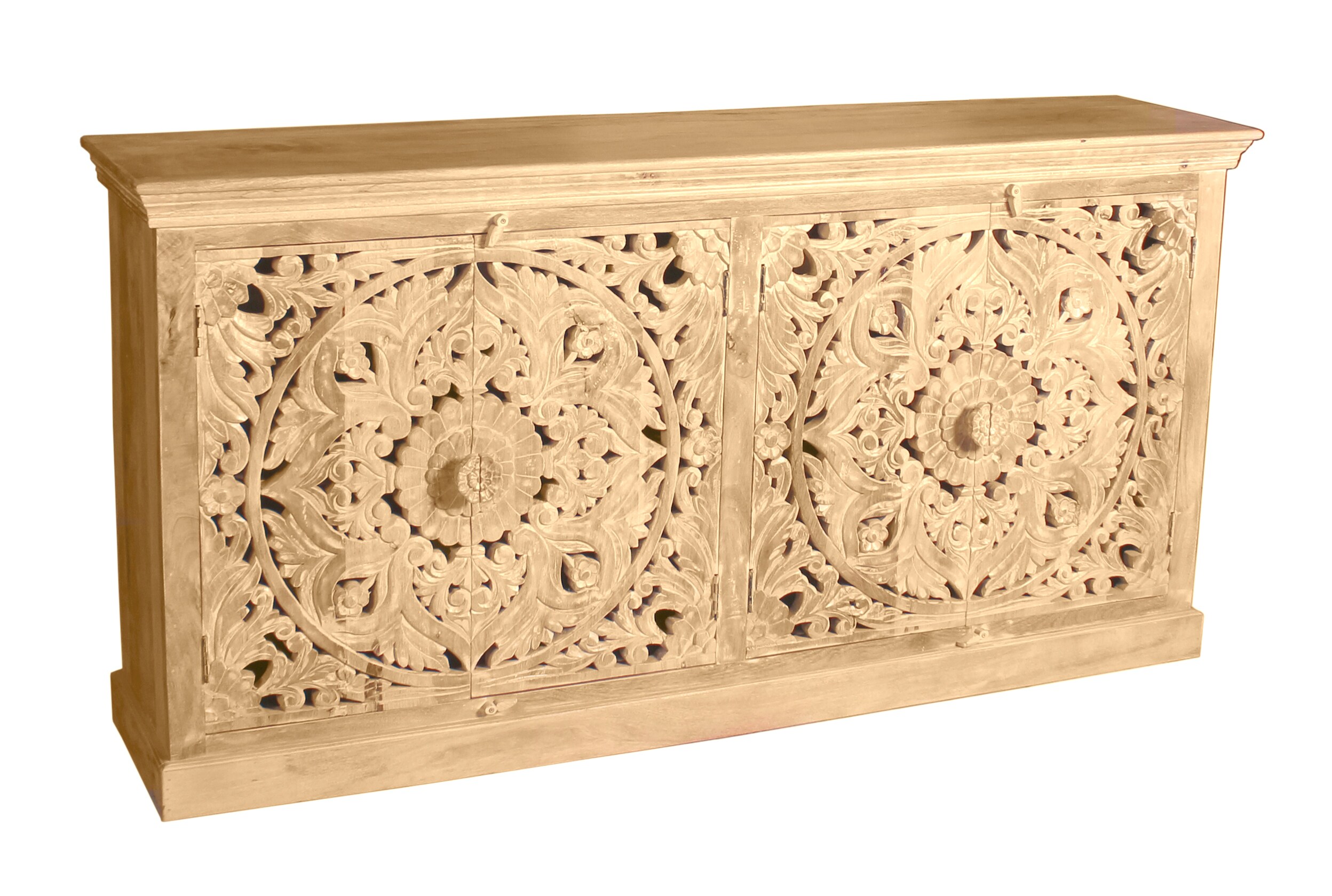 Sideboard Lakadee Mangoholz Kommode Wohnzimmer Esszimmer Schrank Highboard