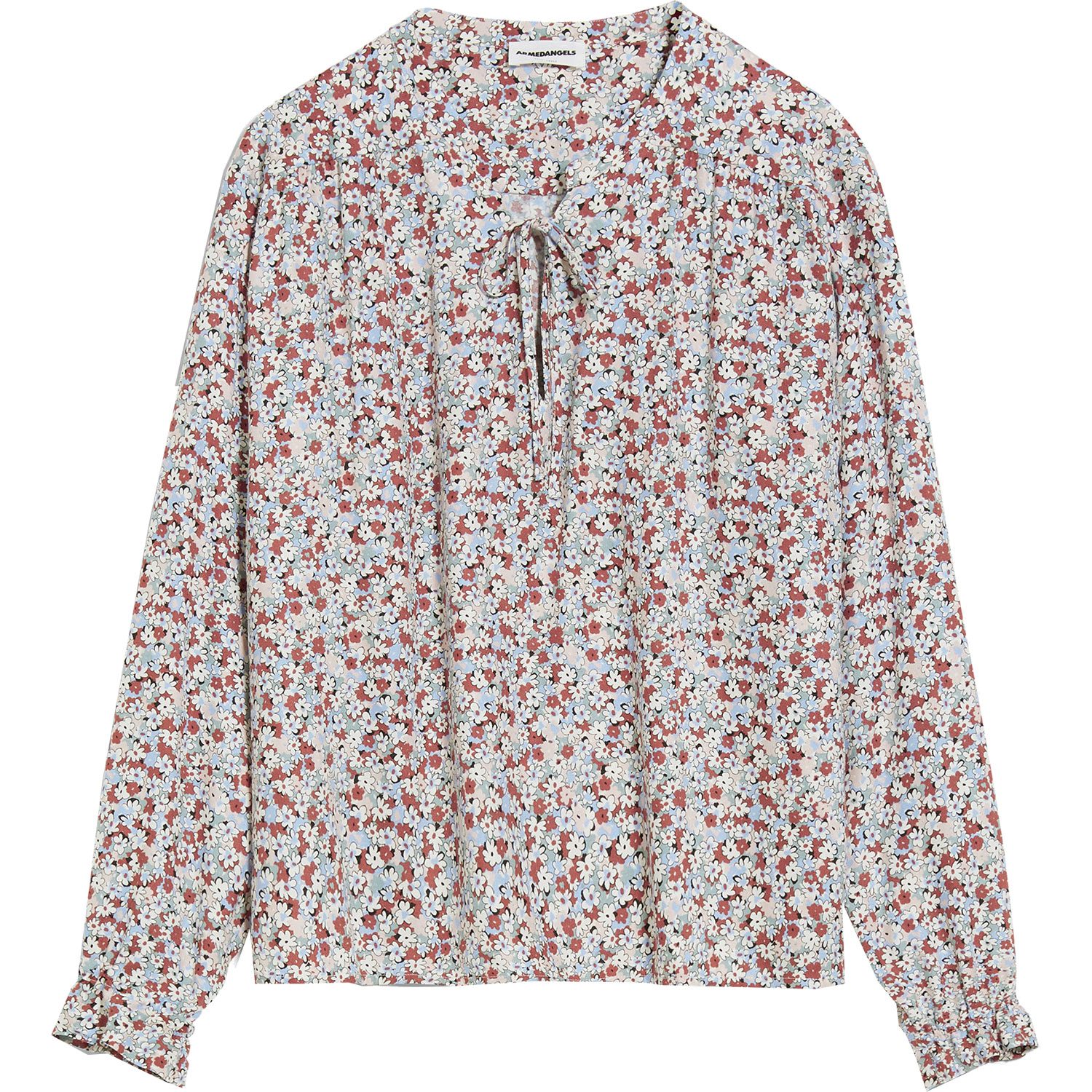 Armedangels Ilicaa Boheme Bluse Damen oatmilk