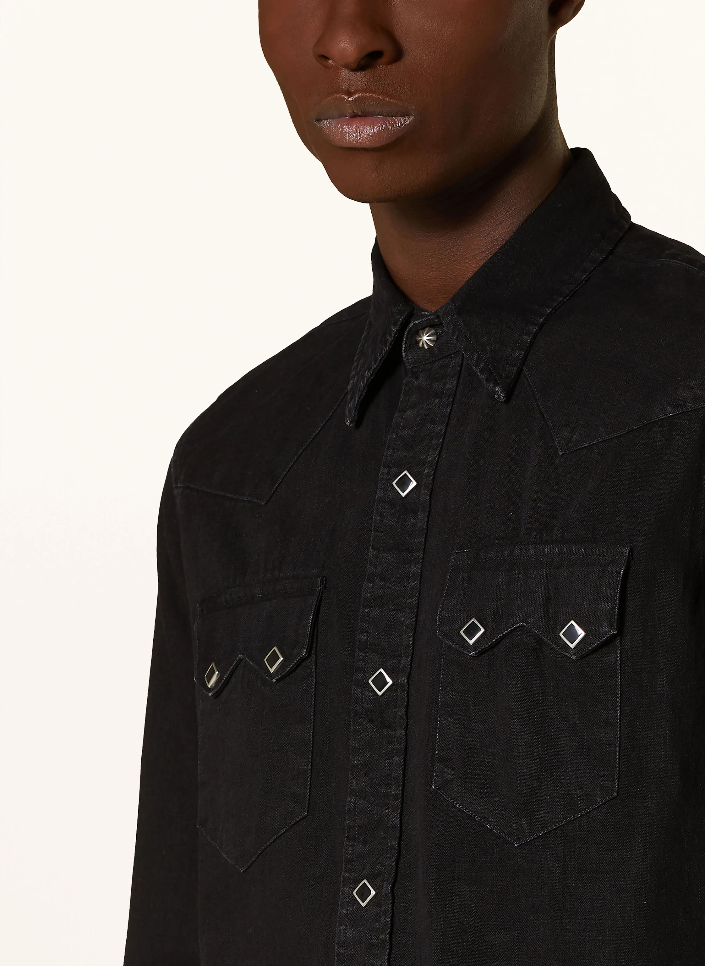 RRL Jeanshemd Slim Fit