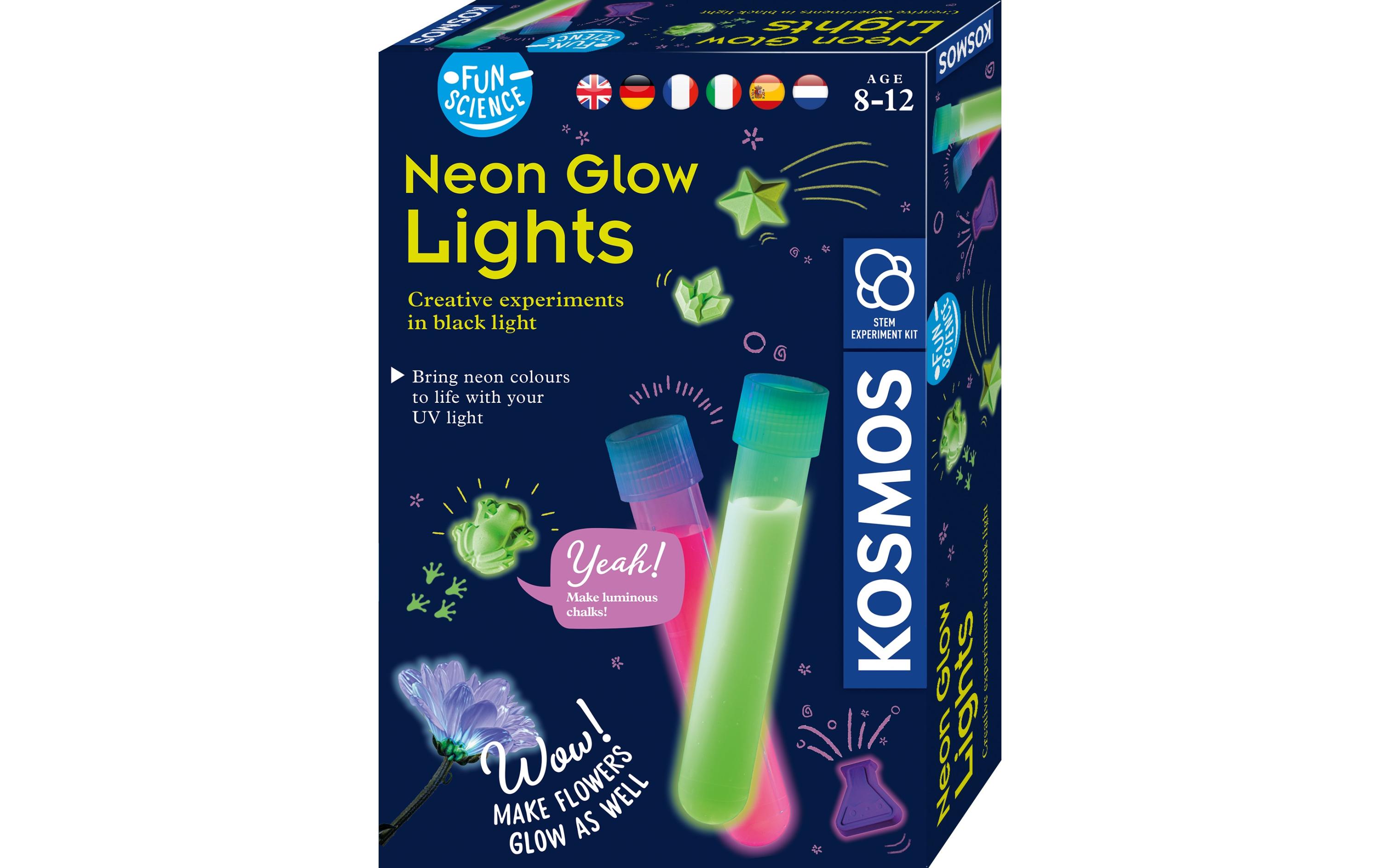 Experimentierkasten Neon Glow LightsKreative Experimente im Schwarzlicht