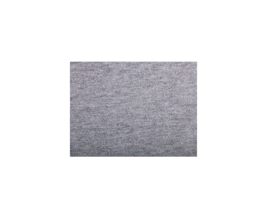 Polo manches longues homme Gris Clair Chiné - AIDEN ML