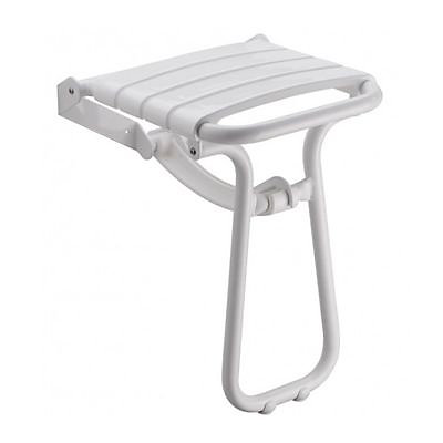 Siège de douche en aluminium blanc Godonnier charge maximale 225 kg