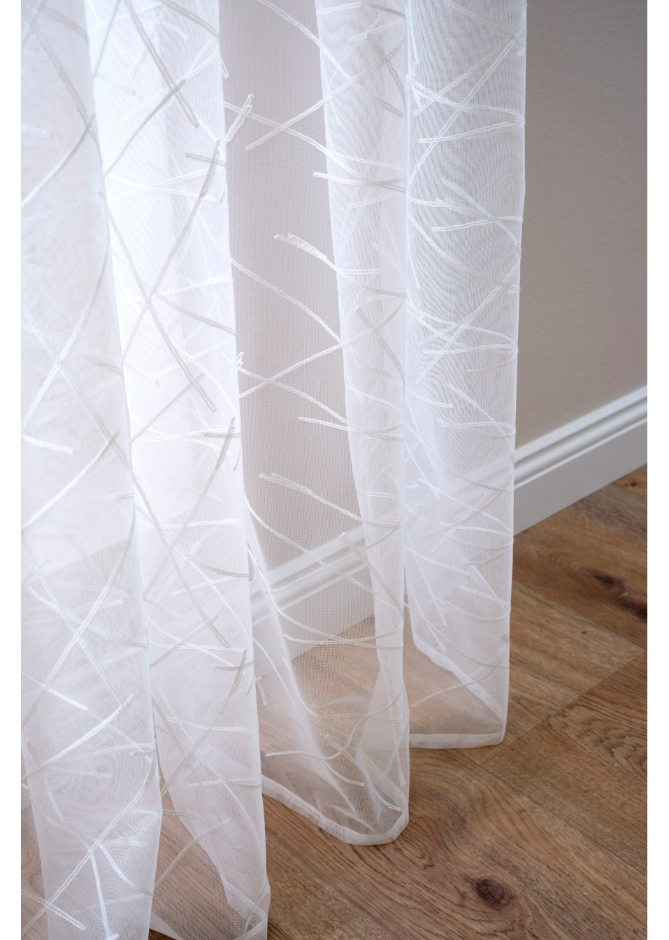 Store voilage jacquard