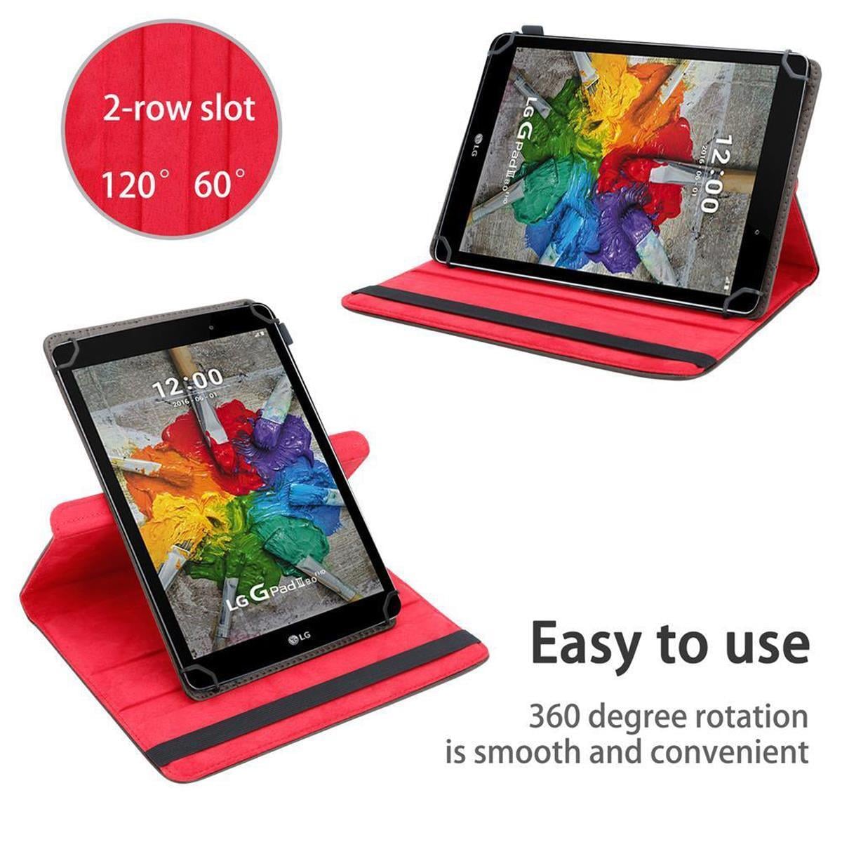 LG G Pad 3 (8.0 tomme) deksel til nettbrett (brun)