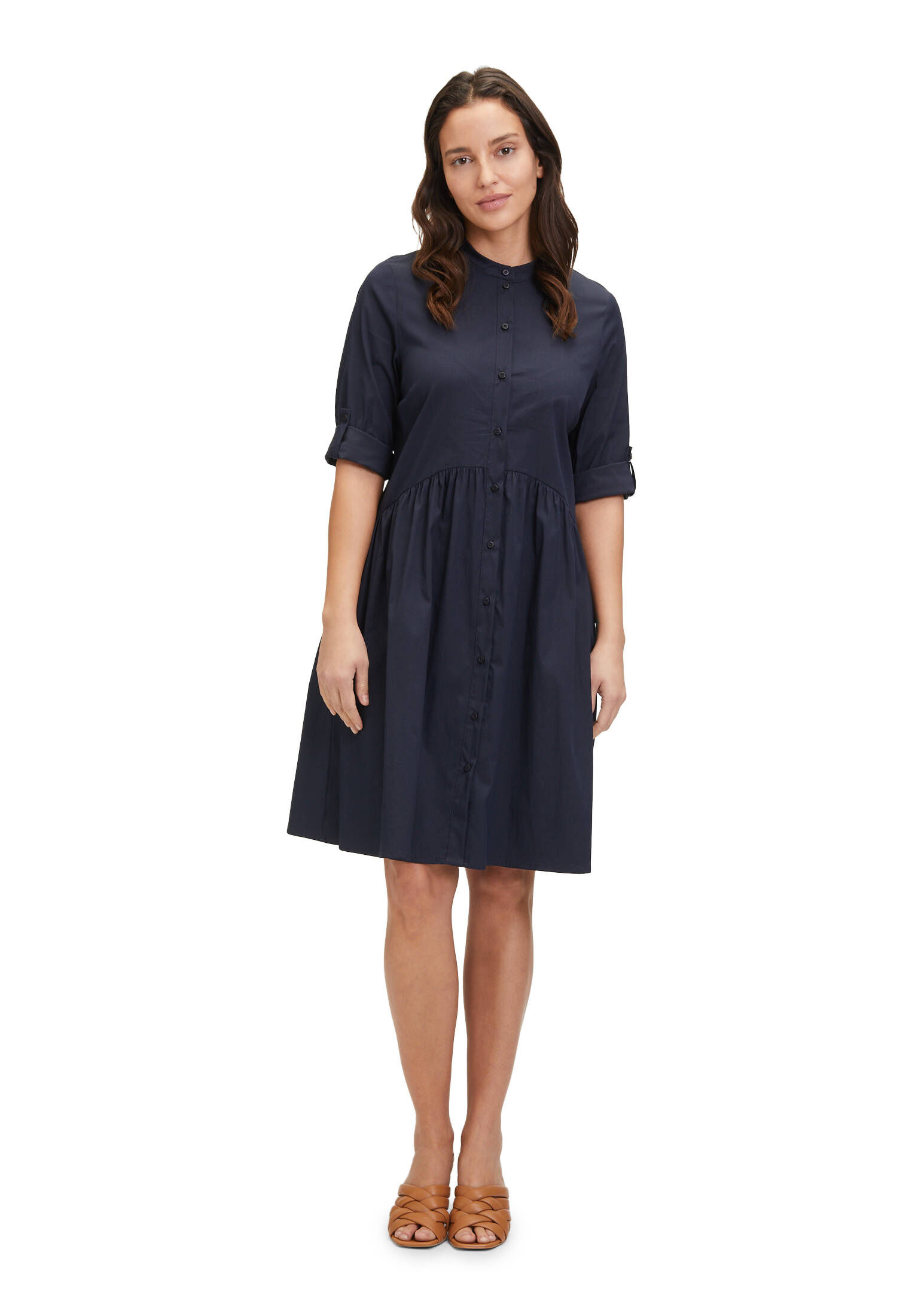 Vera Mont| Damen Hemdblusenkleid mit Knopfleiste