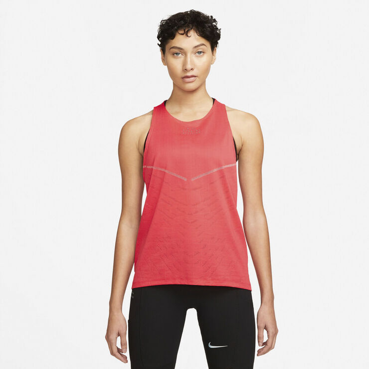 Nike Dri-FIT ADV Run Division løbetop Rød