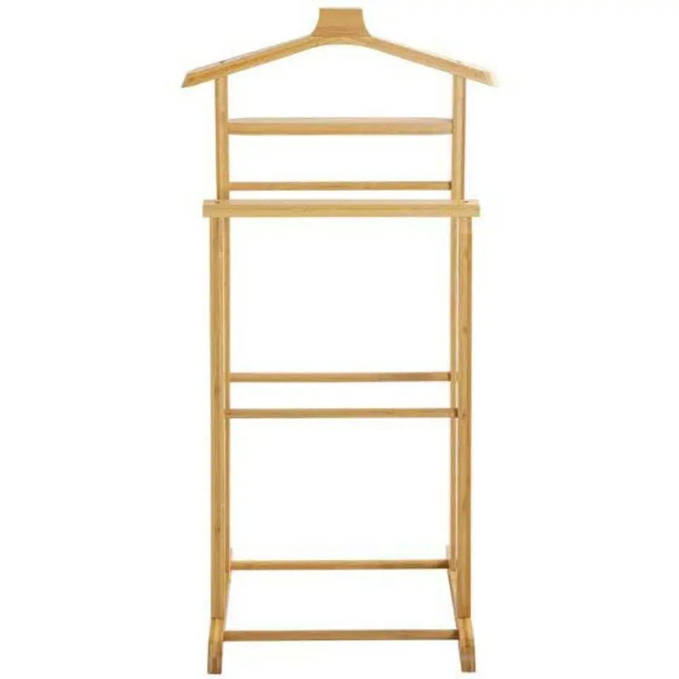 Haku Kledingrek met broekenhanger - Bamboe-design