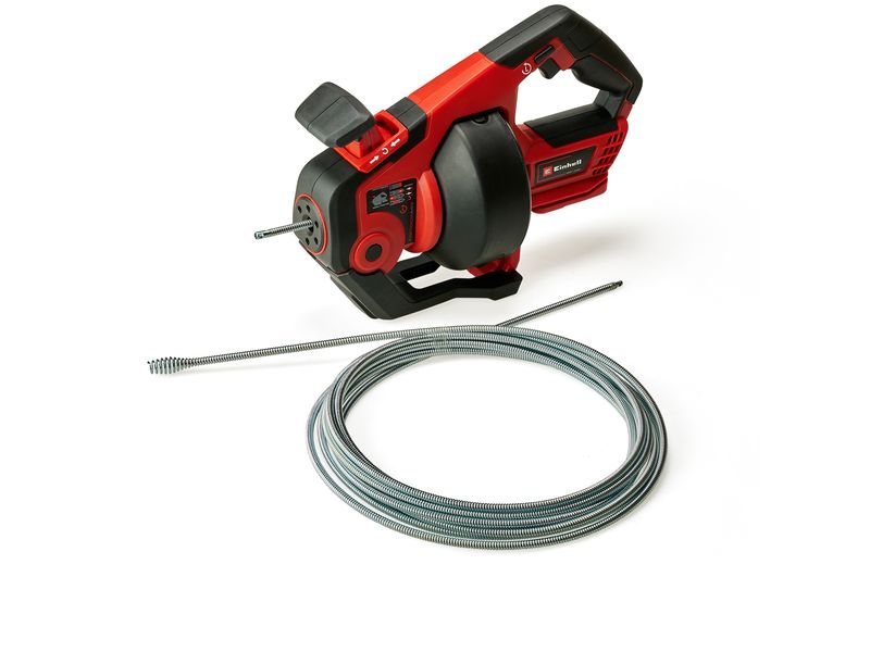 Einhell Akku-Rohrreiniger TE-DA 18/760 Li Rohrreiniger für mühelose Rohrreinigung
