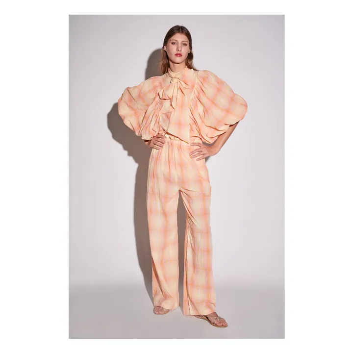 The Label Edition Pantalon Maeva | Jaune pâle