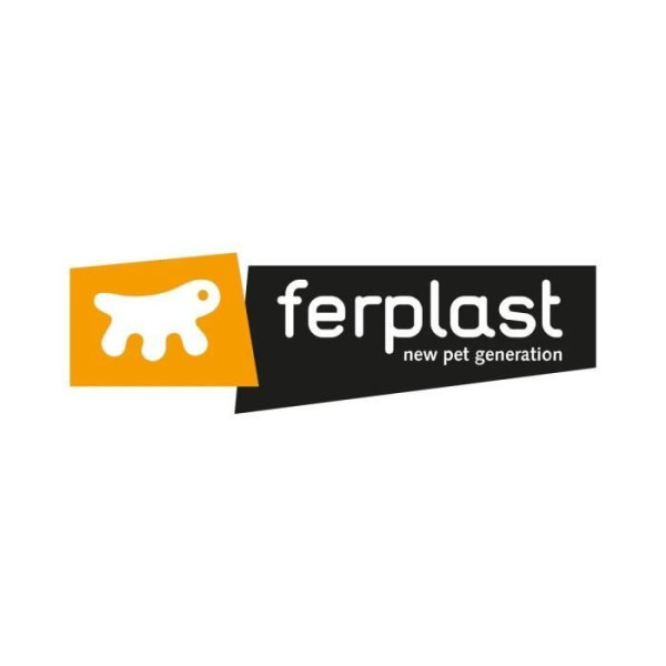 Ferplast chatiere manuelle a 2 voies swing 1sb blanc 72101011