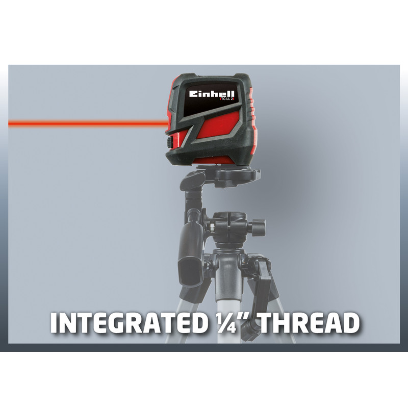 Einhell TC-LL 2 kruislijnlaser Rood