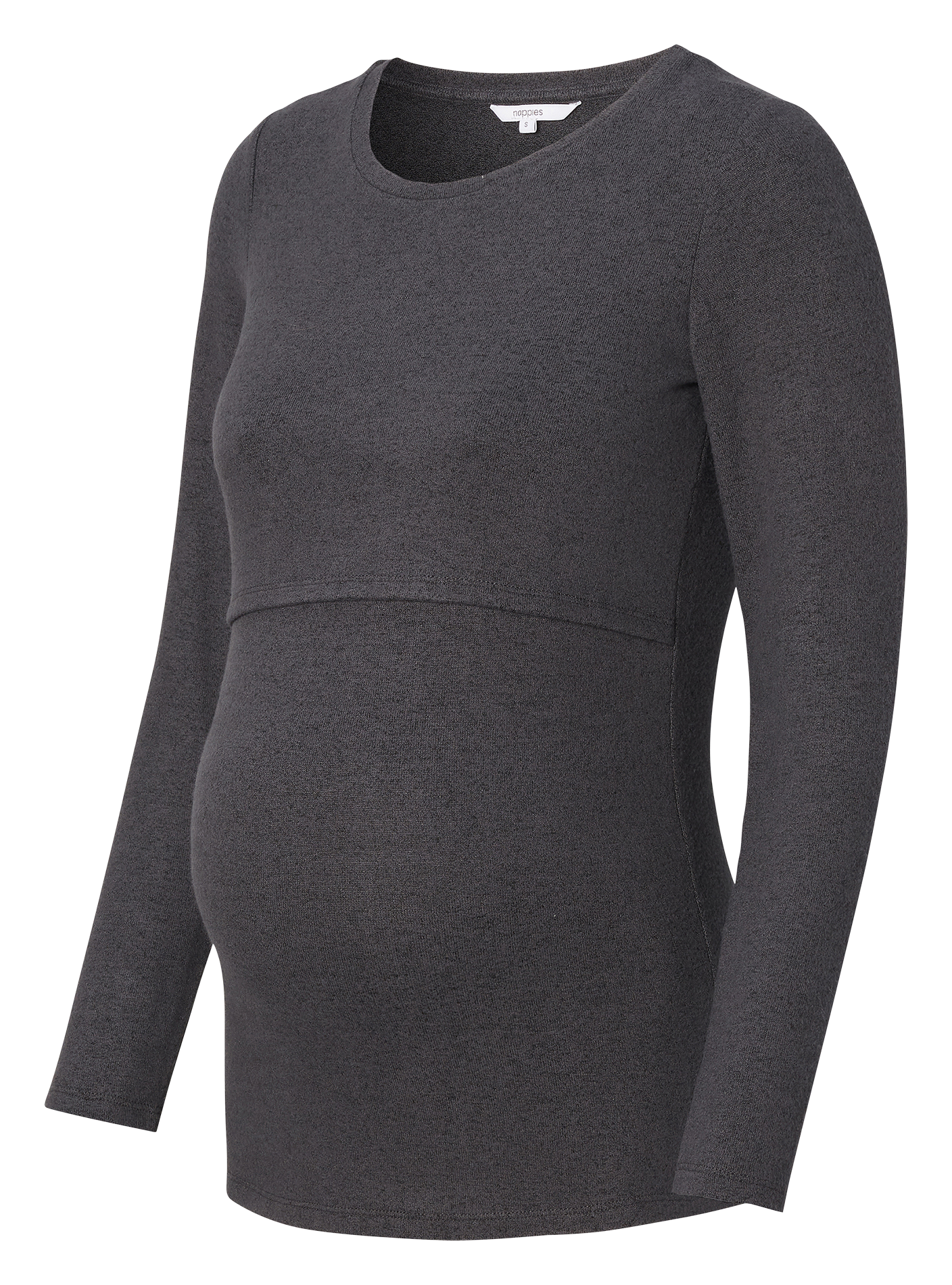 PLANO - T-shirt de grossesse et d'allaitement | Gris