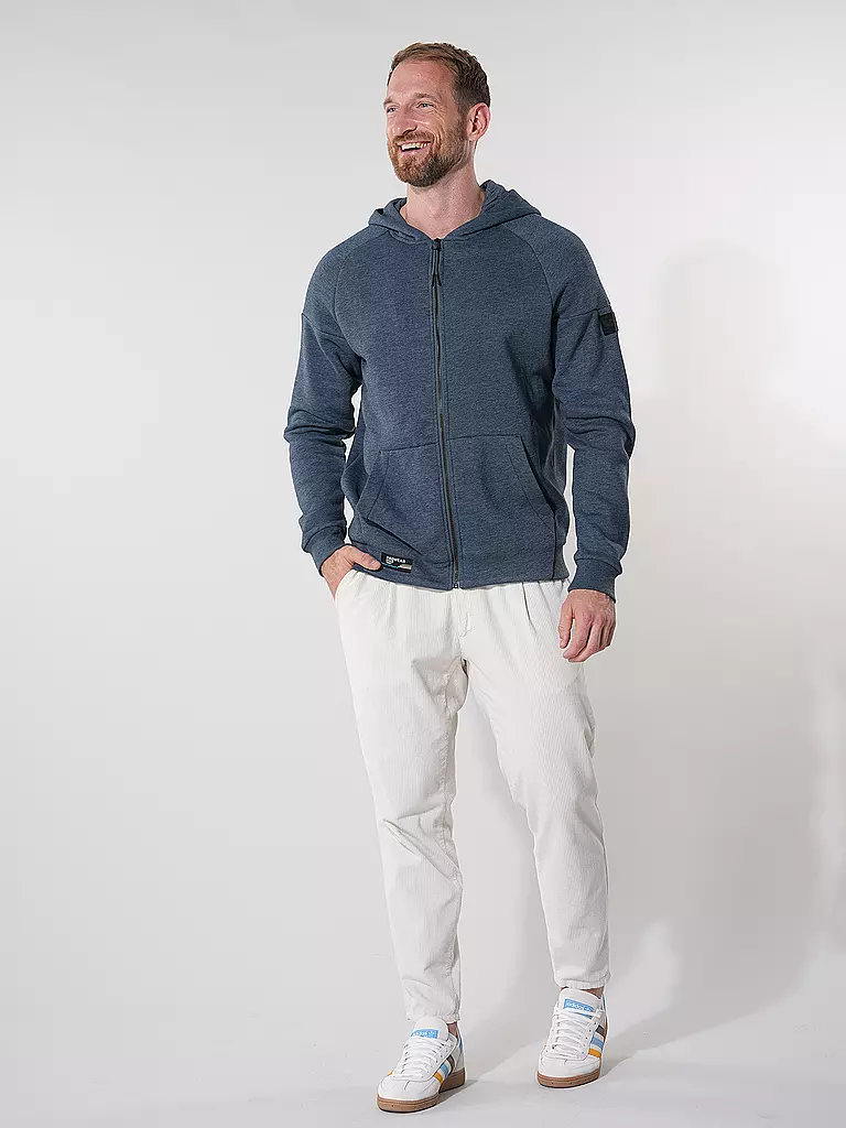 RAGWEAR Sweatjacke ZENWAY dunkelblau