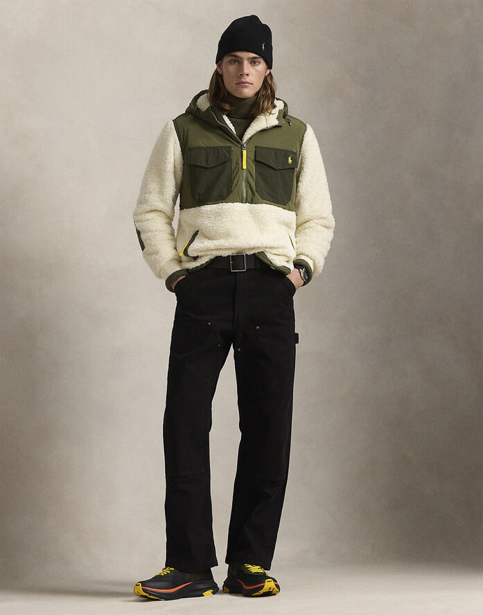 Polo Ralph Lauren CURLY HI-PILE/NYLON-LSL-PLO Andover cream multi