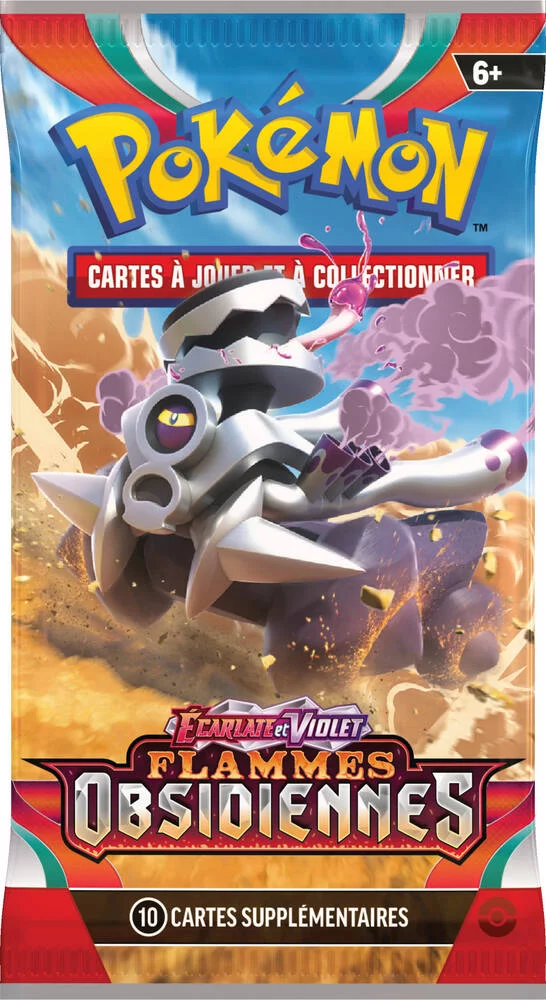 POKEMON -  ECARTLATE ET VIOLET - FLAMMES OBSIDIENNES